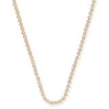 Emery Tennis Necklace in Gold