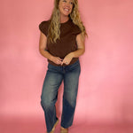 Espresso Yourself Top in Brown