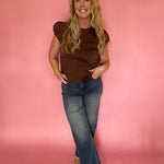 Espresso Yourself Top in Brown