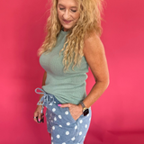Connect the Dots Denim Shorts