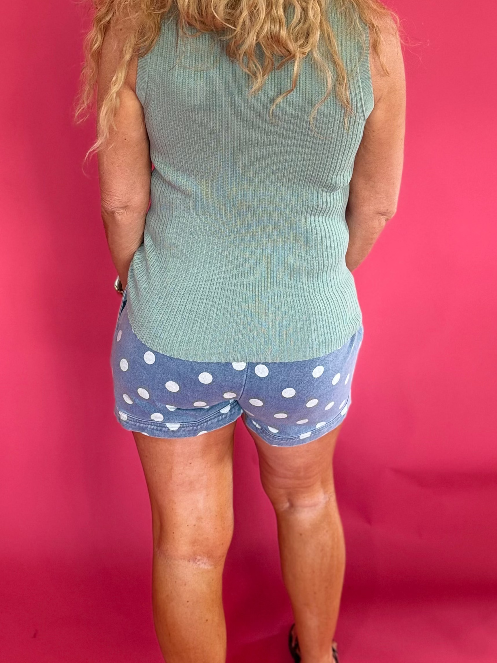 Connect the Dots Denim Shorts