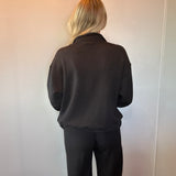 Everyday Ease Modal Wide-Leg Pants in Black