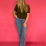 Everyday Favorite Boxy Cardigan in Olive