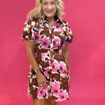 Fall Into Florals Dress