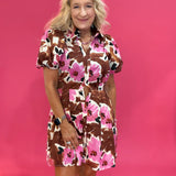 Fall Into Florals Dress