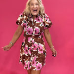 Fall Into Florals Dress