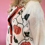 Fall Pumpkin Thanksgiving Sweater Cardigan