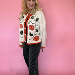Fall Pumpkin Thanksgiving Sweater Cardigan