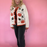 Fall Pumpkin Thanksgiving Sweater Cardigan