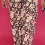 Field of Florals Wide-Leg Pants