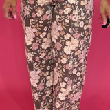 Field of Florals Wide-Leg Pants