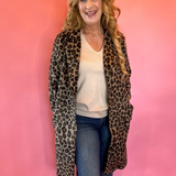 Fierce & Fabulous Leopard Print Coat