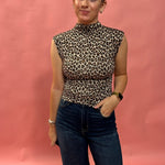 Fierce & Fitted Leopard Knit Tank