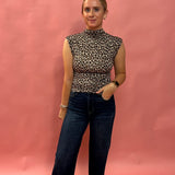 Fierce & Fitted Leopard Knit Tank