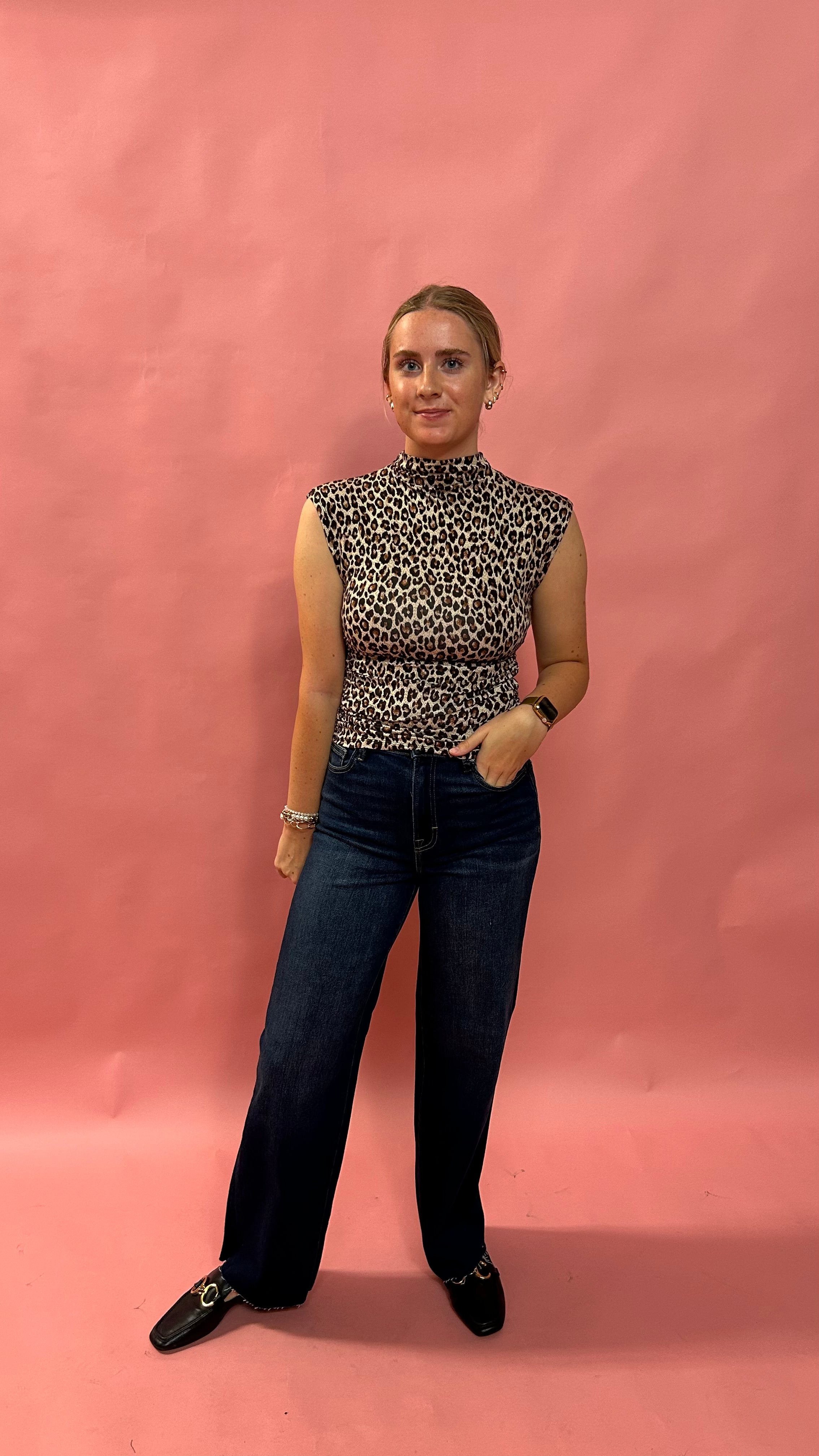 Fierce & Fitted Leopard Knit Tank