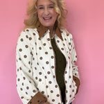 Flip Side Reversible Barn Jacket in Ivory