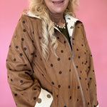 Flip Side Reversible Barn Jacket in Ivory