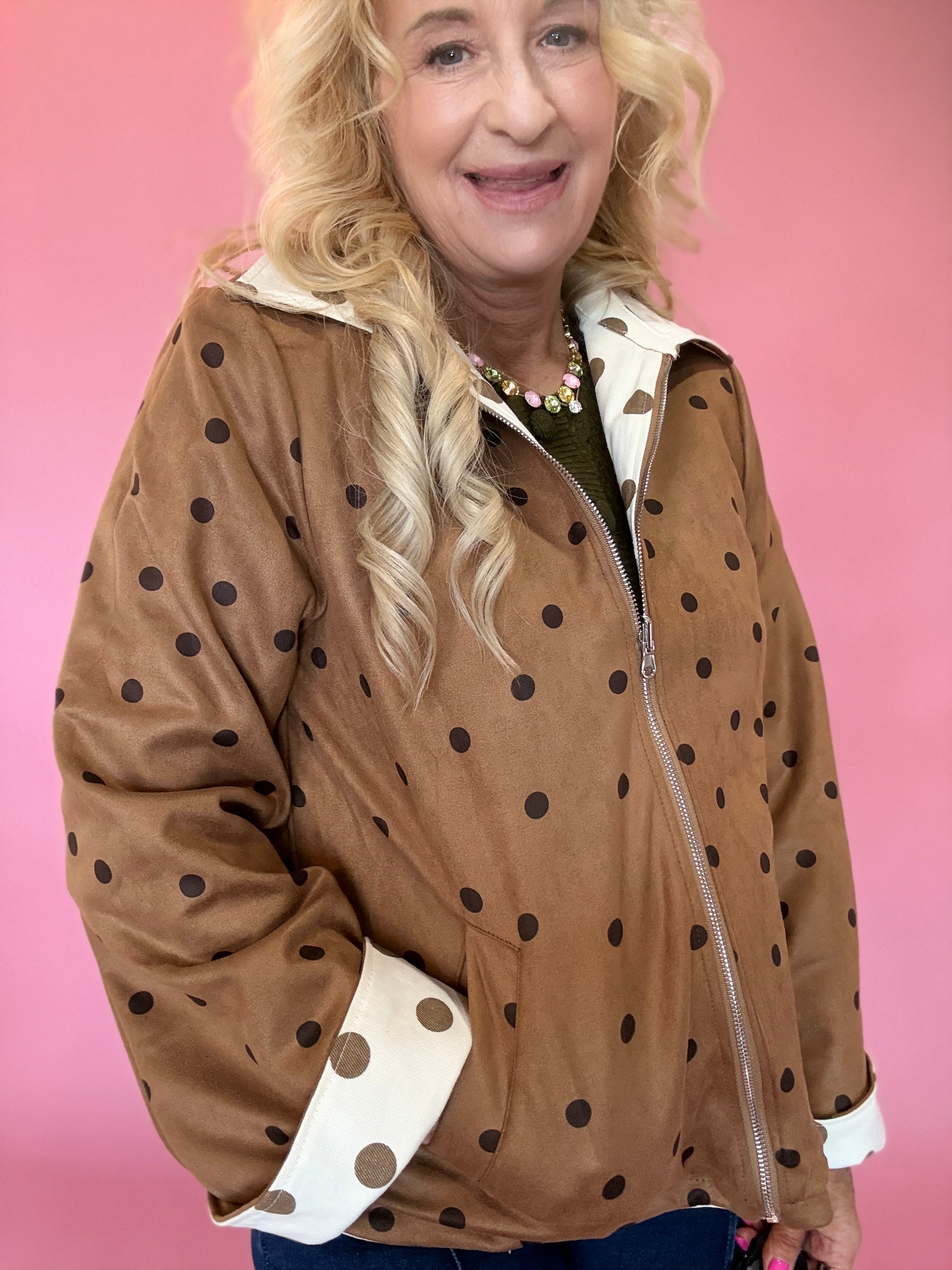 Flip Side Reversible Barn Jacket in Ivory