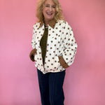 Flip Side Reversible Barn Jacket in Ivory