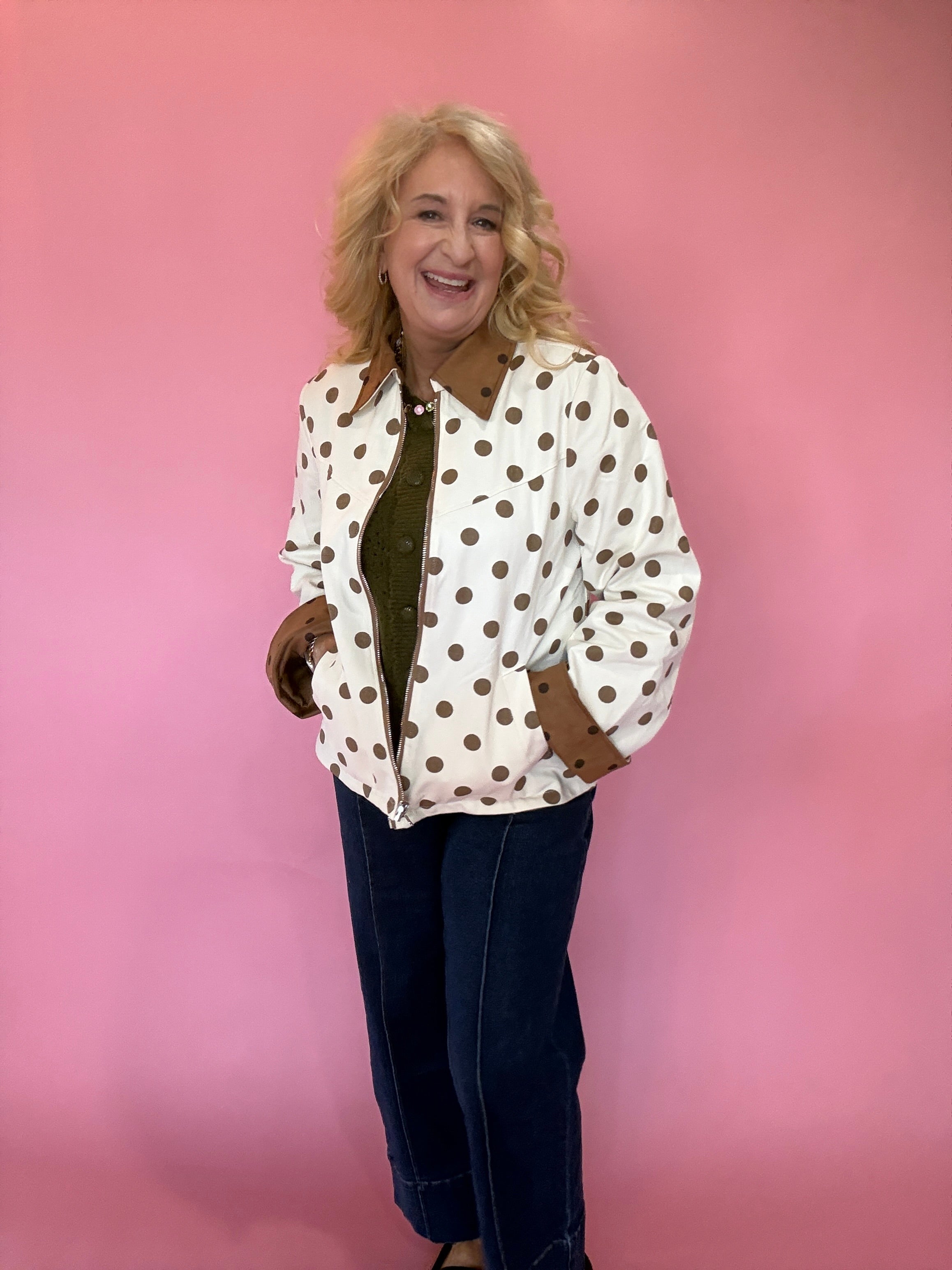 Flip Side Reversible Barn Jacket in Ivory