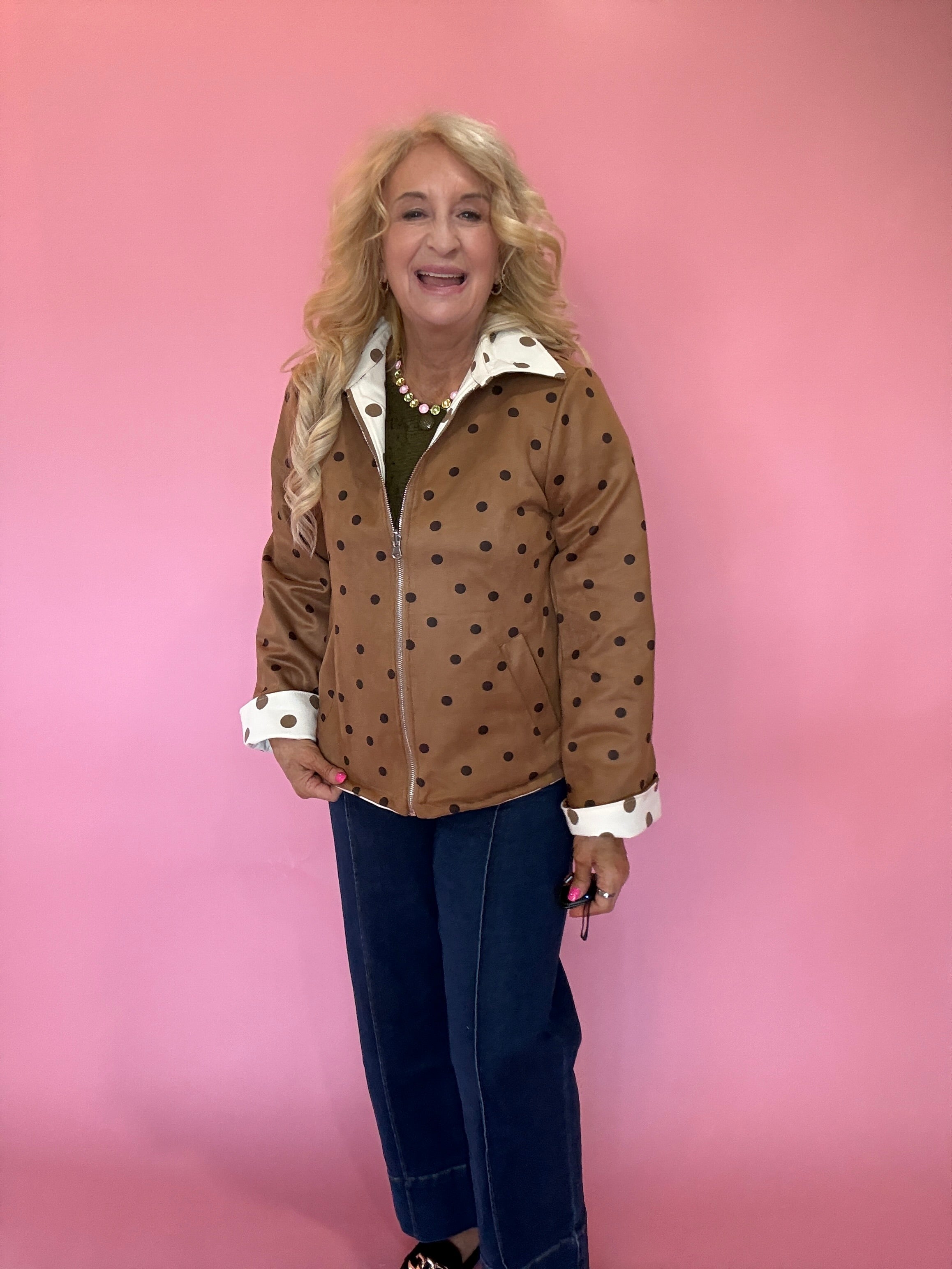 Flip Side Reversible Barn Jacket in Ivory