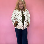 Flip Side Reversible Barn Jacket in Ivory
