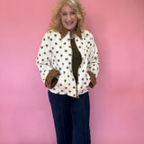 Flip Side Reversible Barn Jacket in Ivory