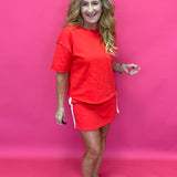 Laid-Back Luxe Raw Edge Pocket Tee - Shabby 2 Chic Boutiques