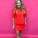 Laid-Back Luxe Raw Edge Pocket Tee - Shabby 2 Chic Boutiques