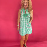 Garden Party Gingham Dress