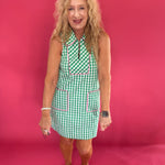 Garden Party Gingham Dress