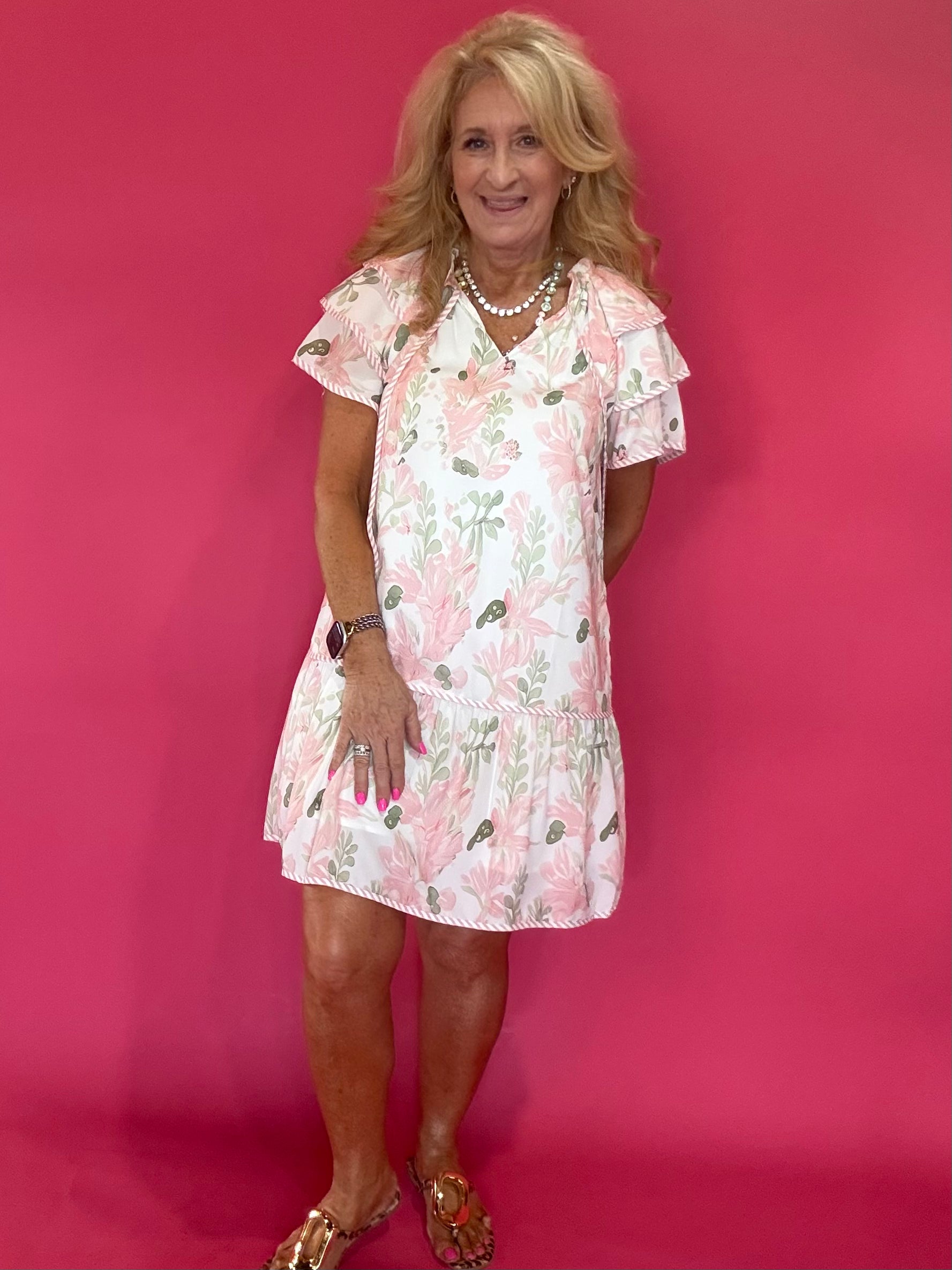 Garden Party Ready Floral Mini Dress
