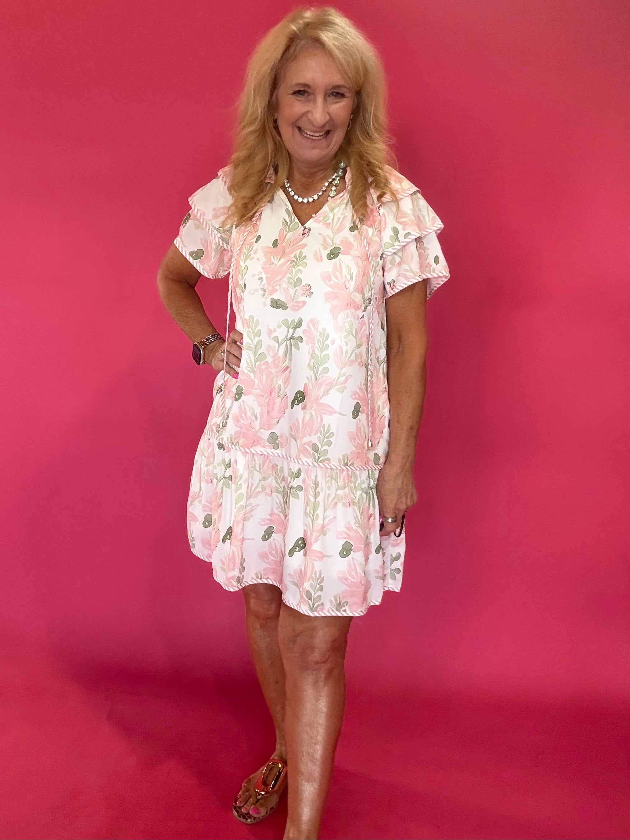 Garden Party Ready Floral Mini Dress