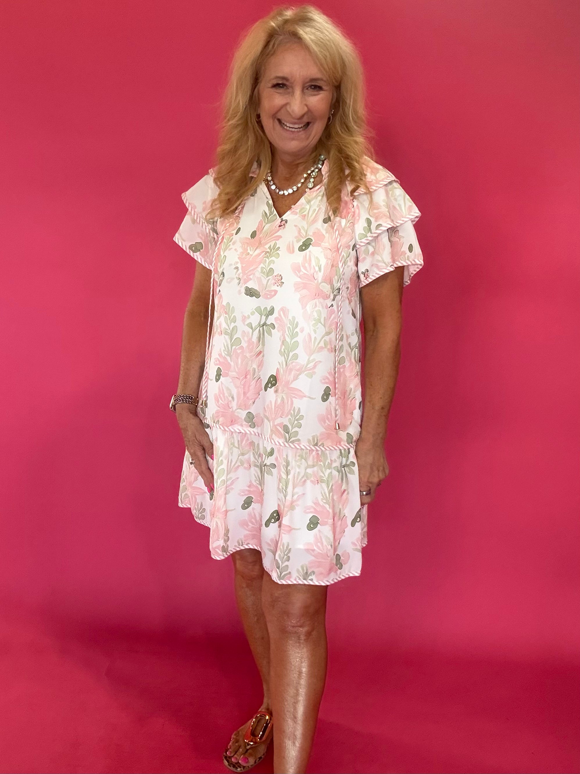 Garden Party Ready Floral Mini Dress