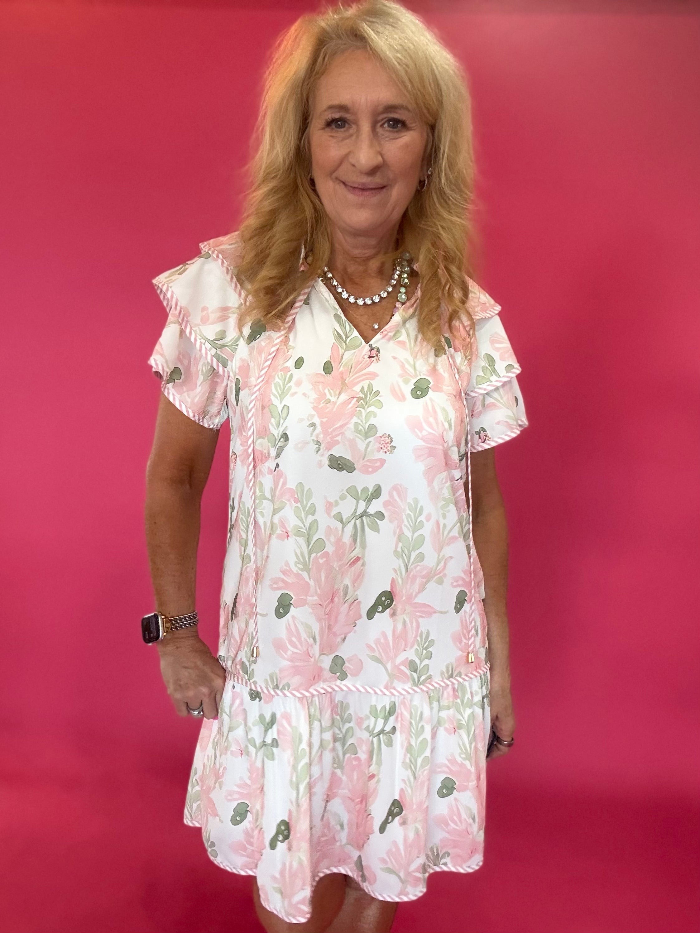 Garden Party Ready Floral Mini Dress