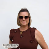 Georgie - Women's Large Round Sunglasses - Shabby 2 Chic Boutiques