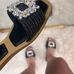 Gia Rhinestone Sandal