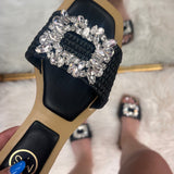 Gia Rhinestone Sandal