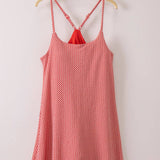 Gingham Athleisure Mini Tennis Dress with Built-In Shorts in Black