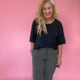 Gingham Print Pants