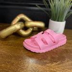 Gino Slide Sandal in Pink