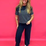 Harbor Striped Shirt in Eclipse (ZSupply) - Shabby 2 Chic Boutiques