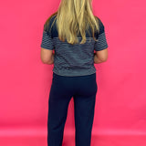 Harbor Striped Shirt in Eclipse (ZSupply) - Shabby 2 Chic Boutiques