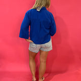 Helena Shirt in Cobalt Blue (ZSupply) - Shabby 2 Chic Boutiques