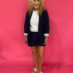 Hello Sunshine Short Sleeve Blazer - Shabby 2 Chic Boutiques