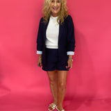 Hello Sunshine Short Sleeve Blazer - Shabby 2 Chic Boutiques