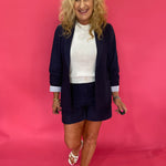 Hello Sunshine Short Sleeve Blazer - Shabby 2 Chic Boutiques