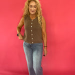 Hidden Ella Cuffed Dad Jeans – Medium Wash 28" Inseam