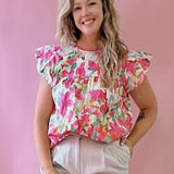 Summer is Here Floral Top