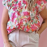 Summer is Here Floral Top